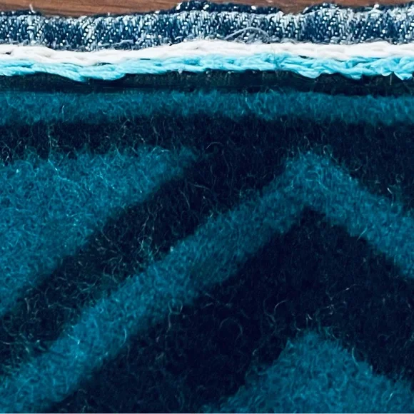 Pendleton™ Wool Hand Chainstitched Reworked True Religion Denim Jacket - Picture 7 of 7